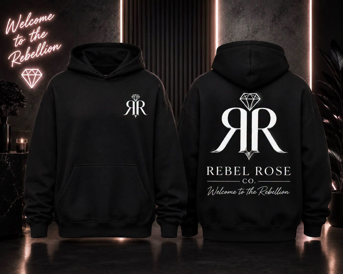 #01105 Rebel Rose Hoodie