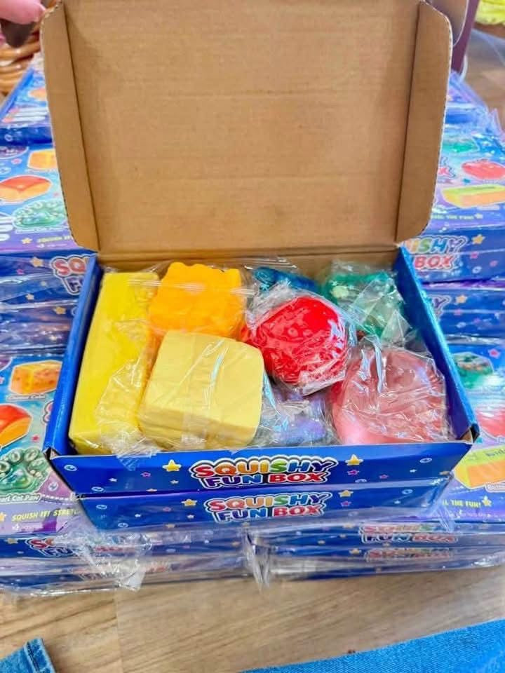 #01136 Back to school squishy boxes