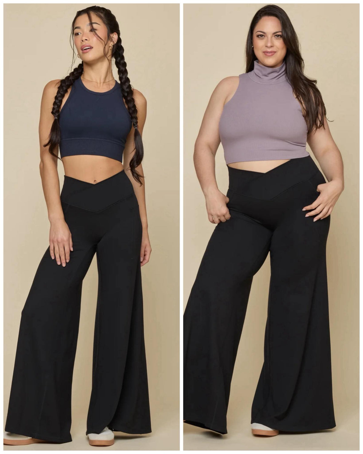 #00427 popflex crisscross hourglass wide legging