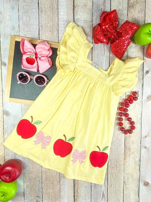 #00515 Apples and bows