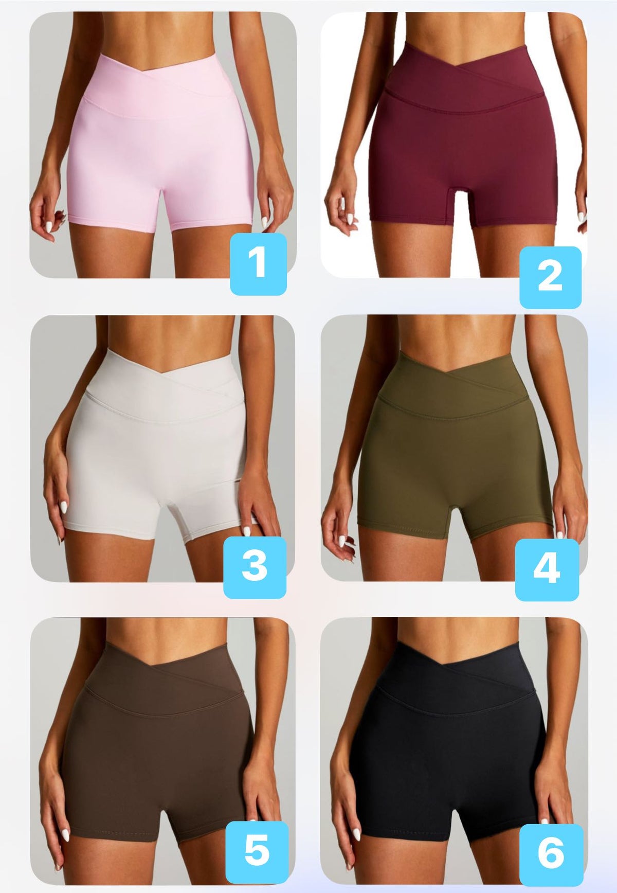 #00567 Elle Activewear bike shorts
