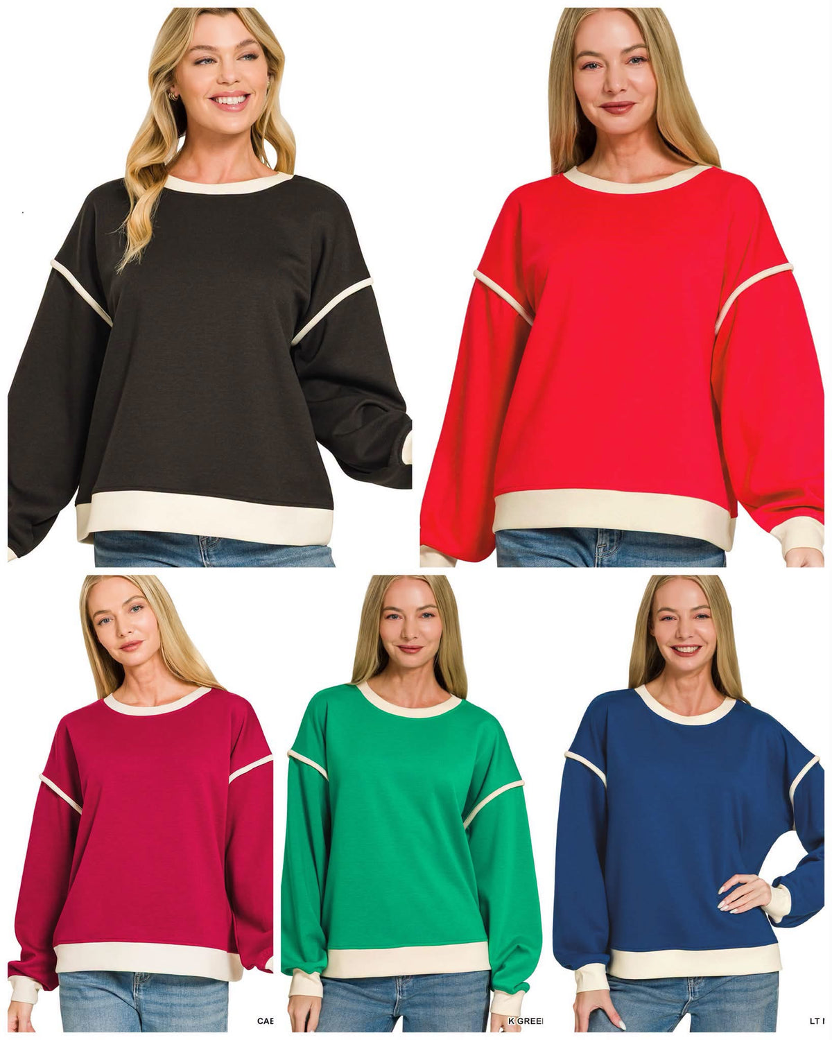 #01166 SSD Scuba Trimmed Pullover