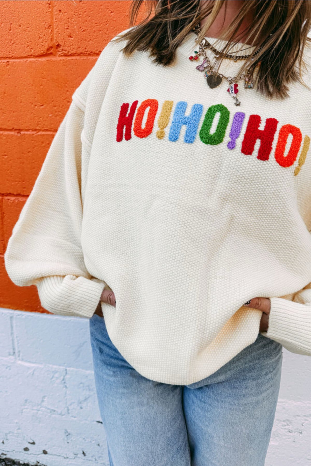 #00694 SS&D: Merry Christmas Ho Ho Ho Sweater
