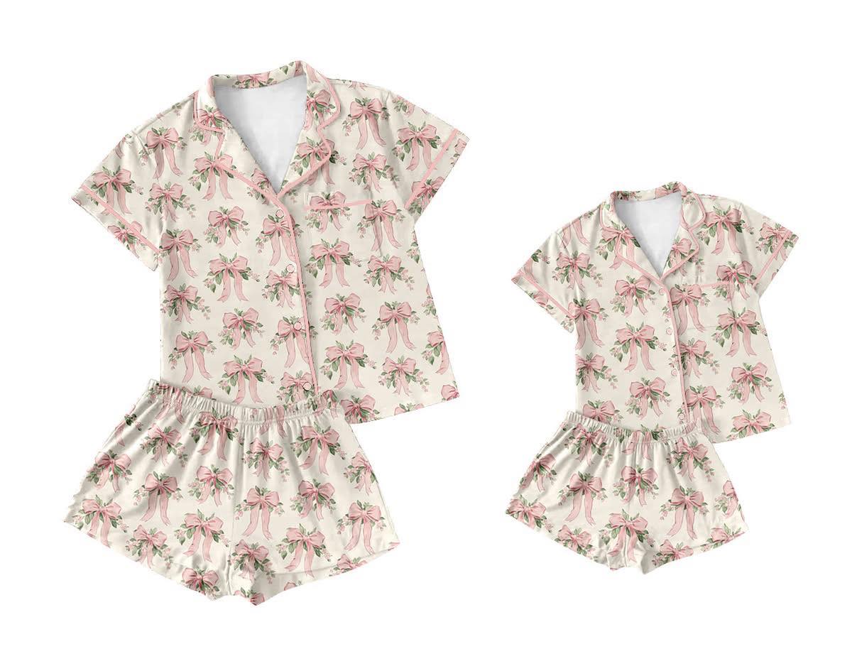 #00713 SF: Mommy and me preppy pjs - Kids