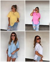 #00887 Spring Joey boyfriend tee