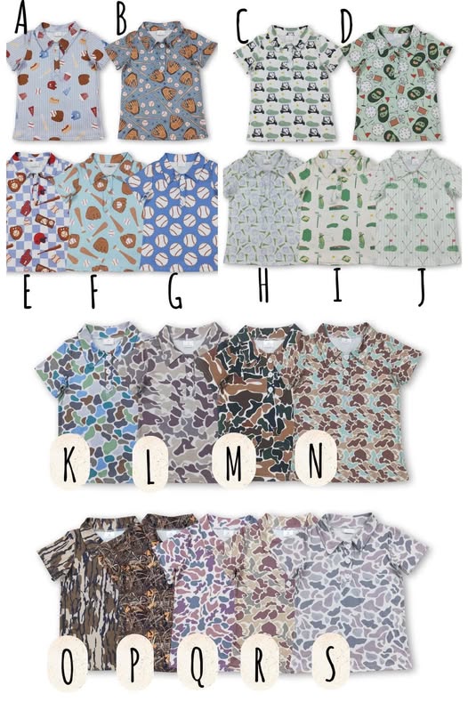 #00920 Boy Shirts