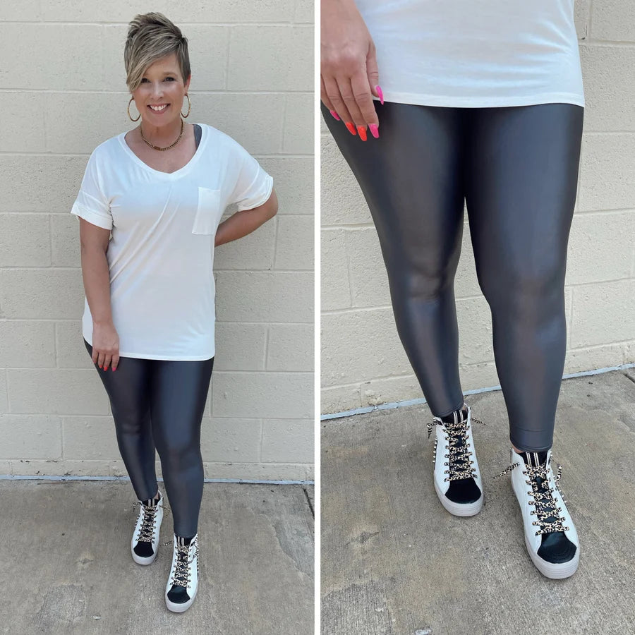 Shiny Charcoal Spanx Dupes