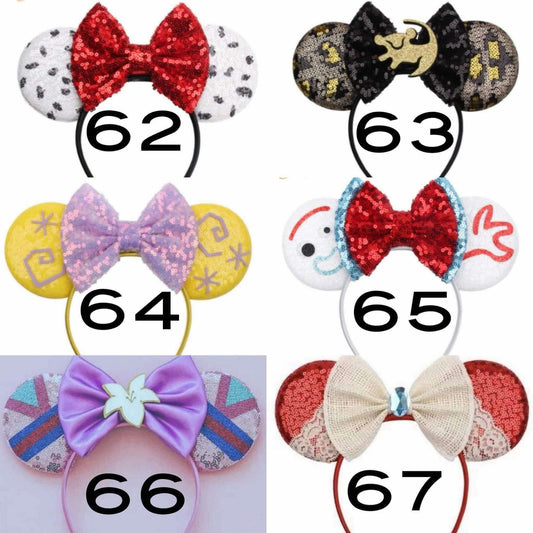 #00329 Mouse Ears (Styles #62 - # 73)