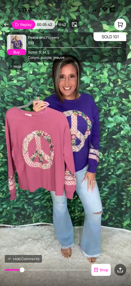 Peace and Flowers
