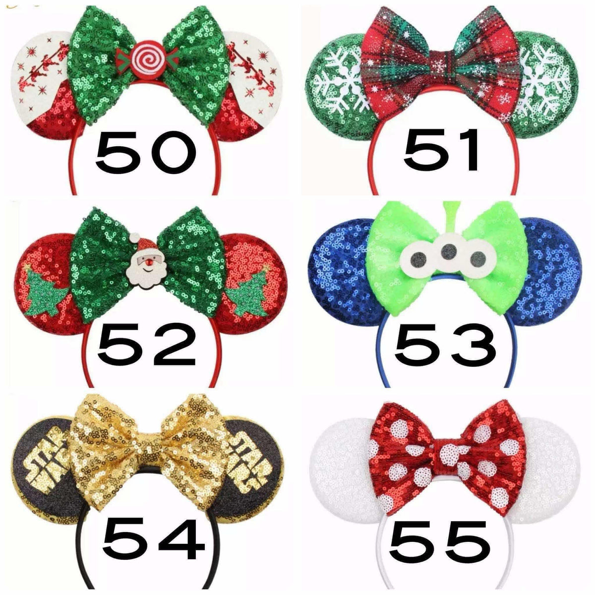 #00329 Mouse Ears (Styles #25 - #61)