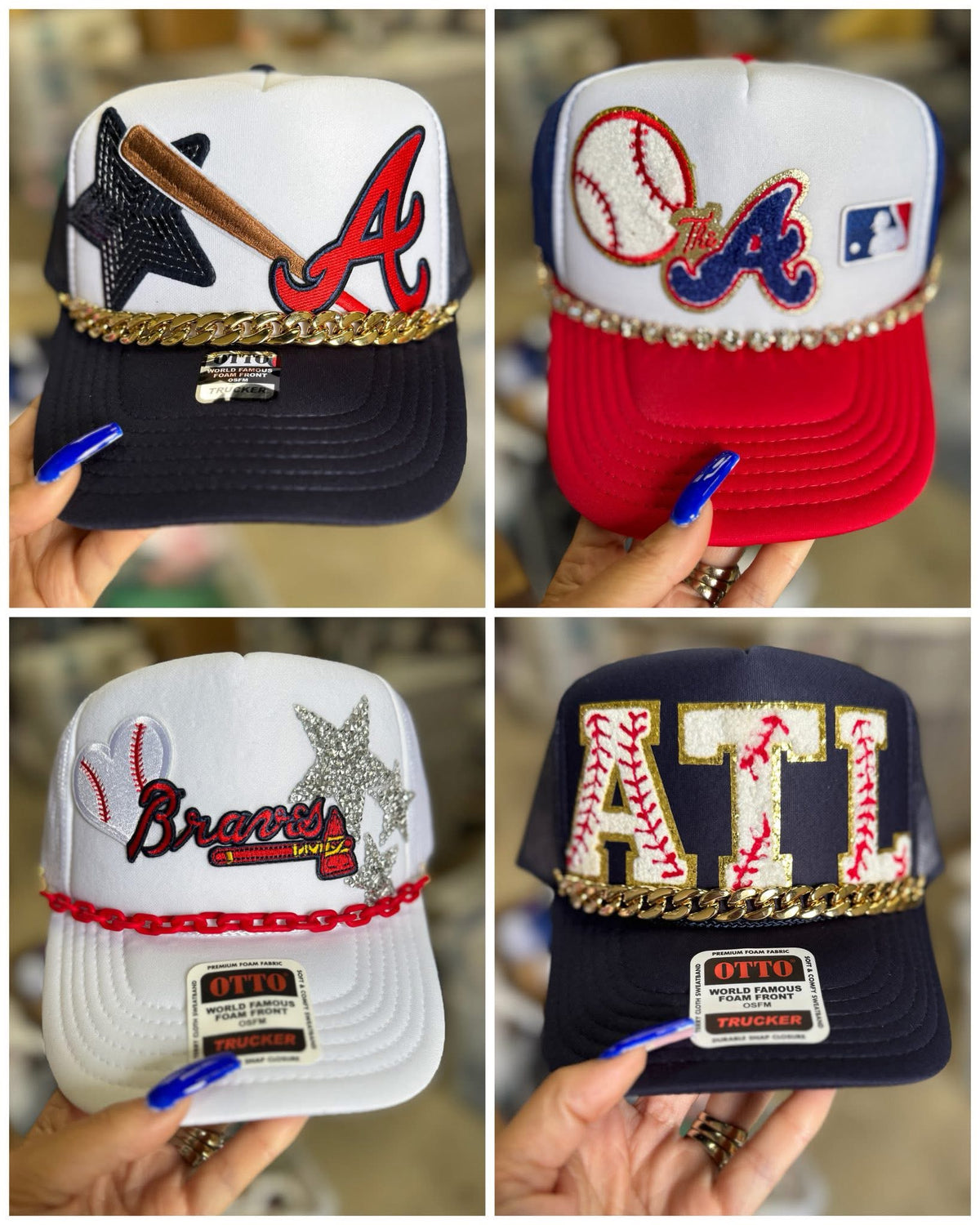 #00490 MLB fancy trucker