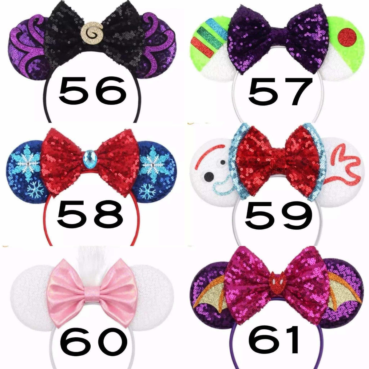 #00329 Mouse Ears (Styles #25 - #61)