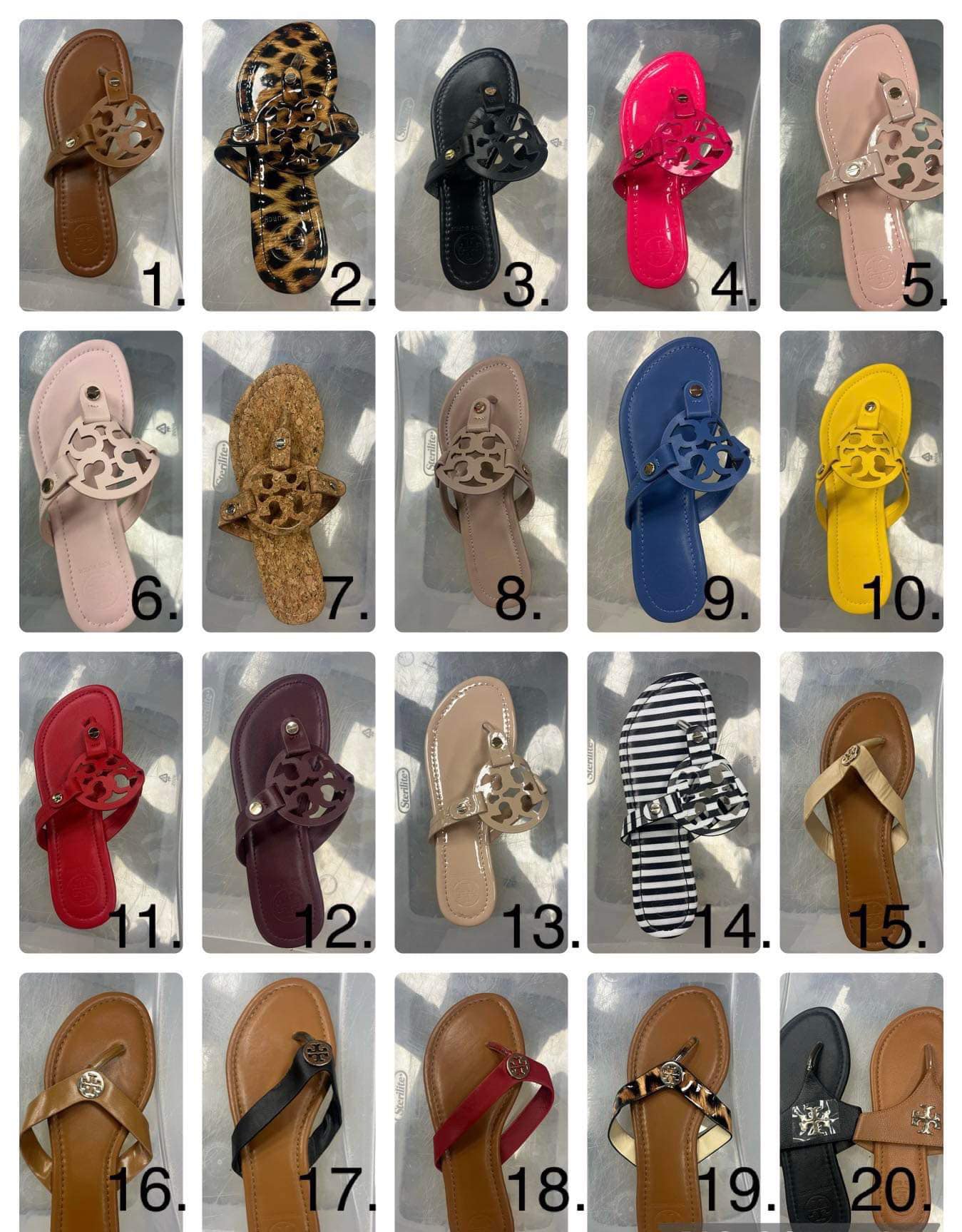 #00118 TB Sandals - In Stock