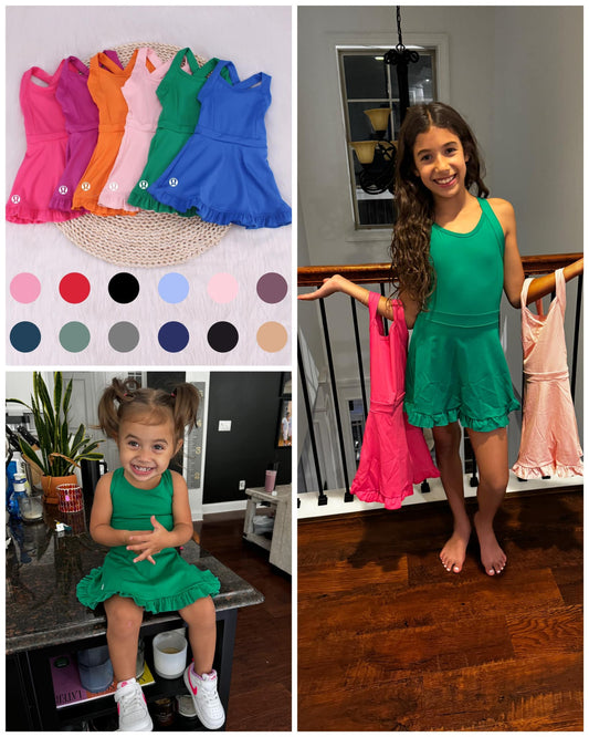 #00134 Lu Athletic Dresses