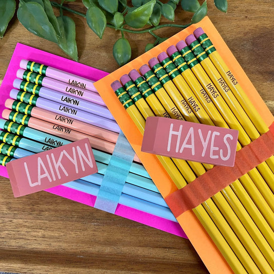 #00161 Pencil & Eraser Set