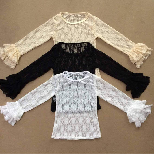 #00187 Cute & Spooky - Lace Shirt