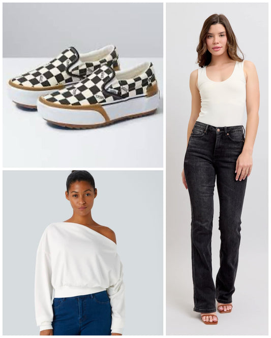 #00276 Triple Threat Stacked Vans
