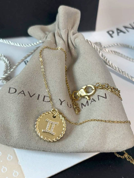 #00406 Bougie zodiac necklaces