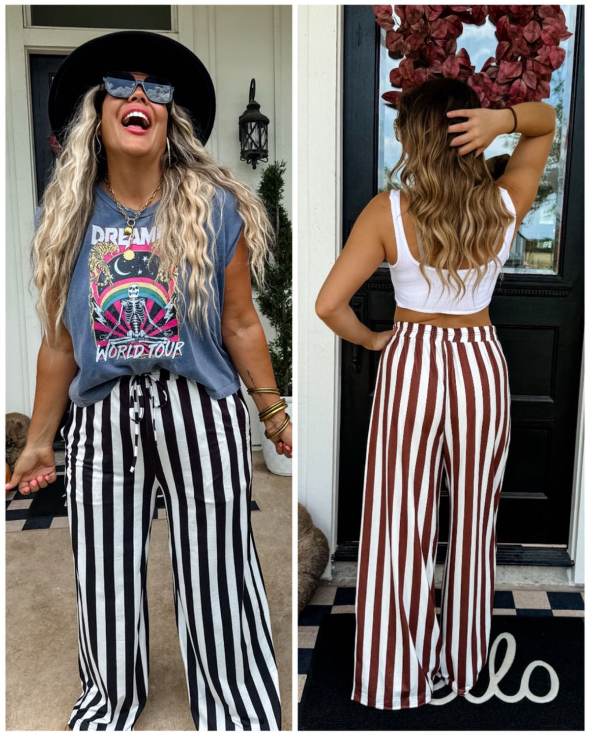 #00540 Vertical Vibes striped pants