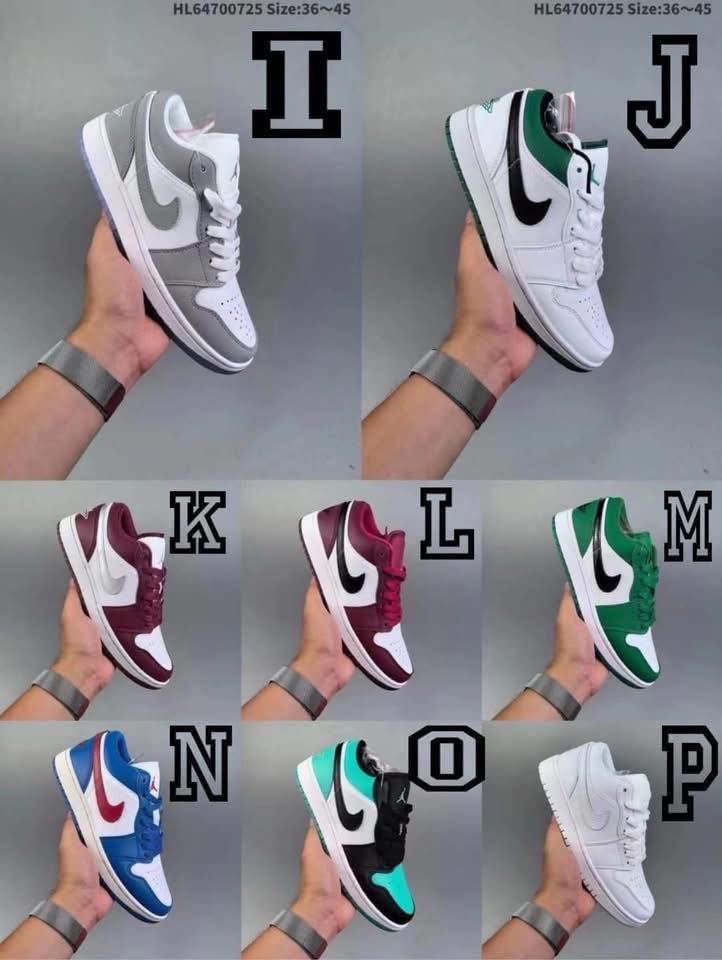 #00528 Adult Dunks R1 2025 - Colors #1-10