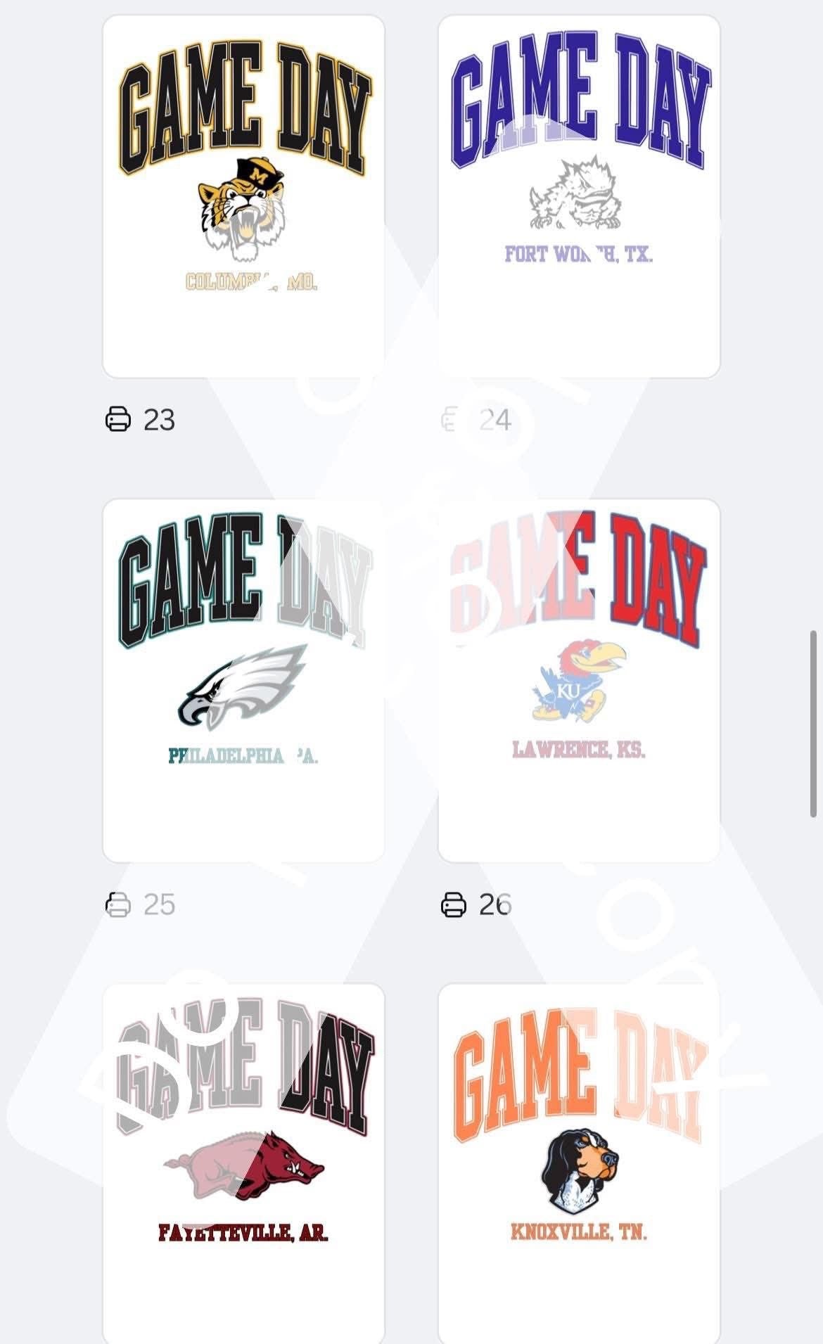 #00560 Gameday 2025