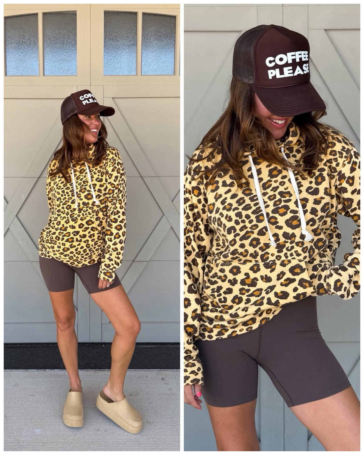 #00606 SF:Lexi Leopard hoodie