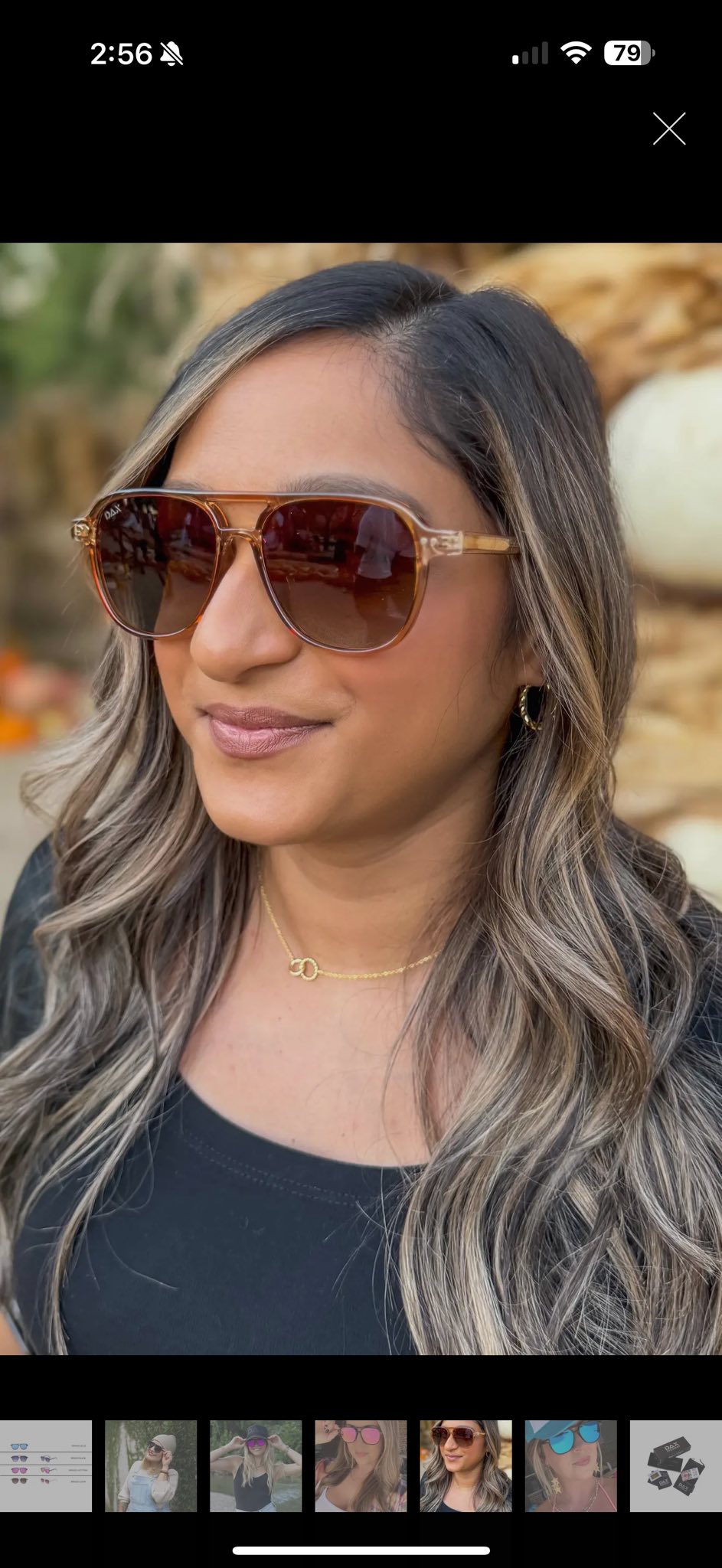#00636 Dax Eyewear  Briggs aviators