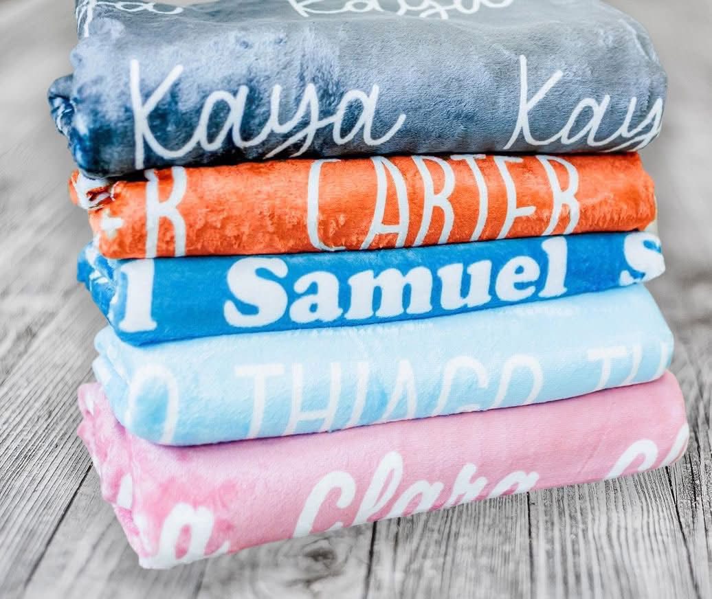 #01150 PERSONALIZED BLANKETS