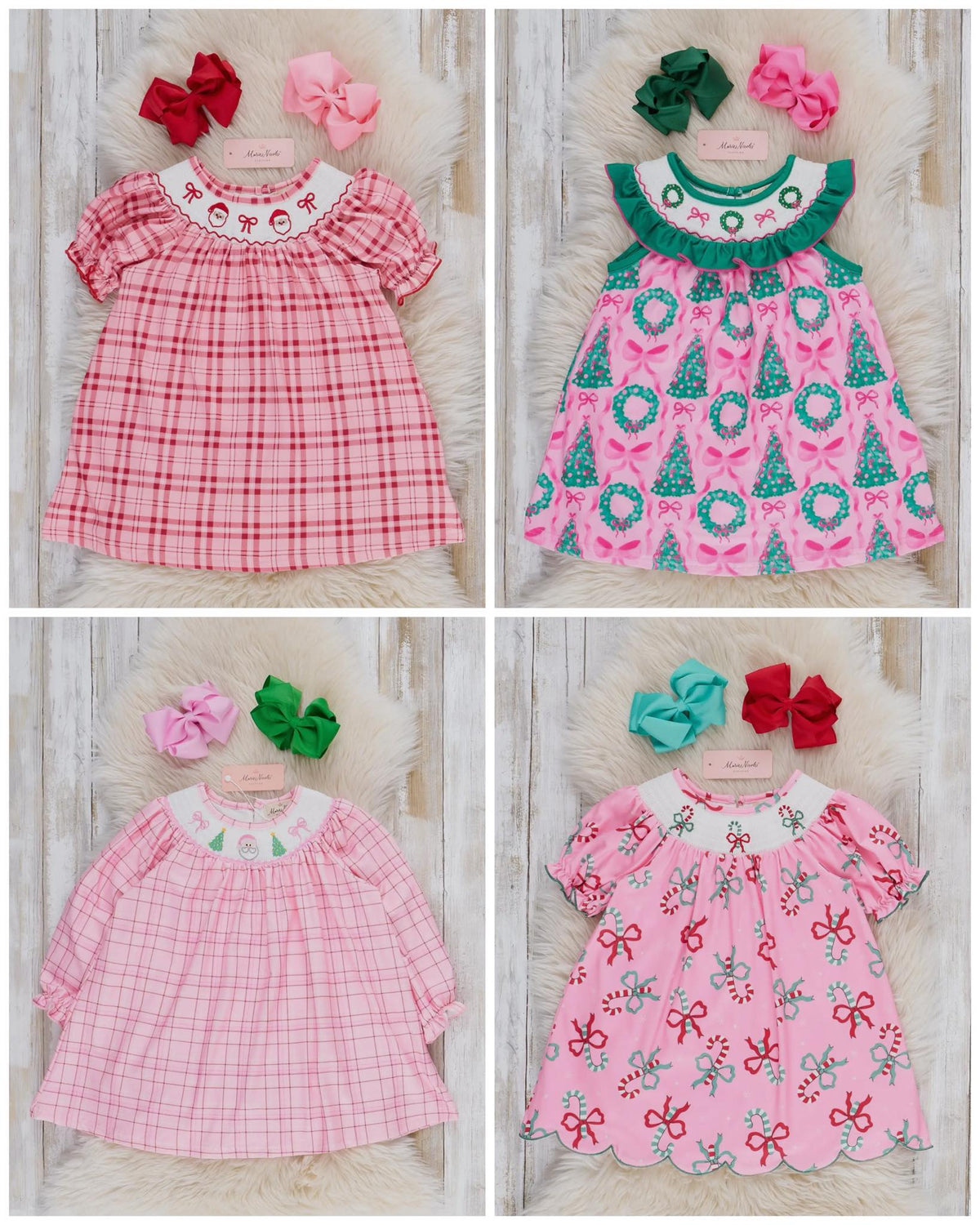 #00725 Smocked Christmas