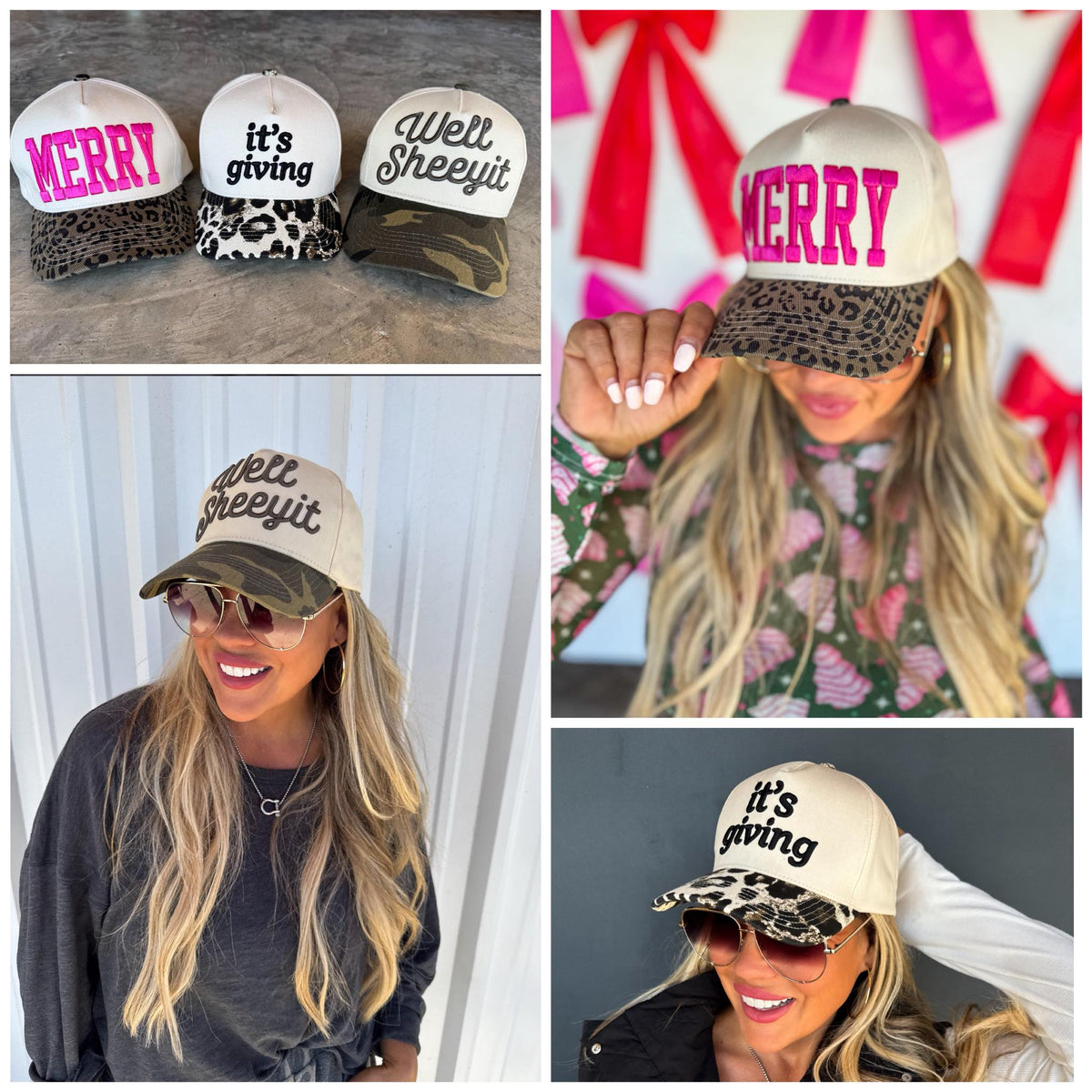 #00735  Embroidered hats