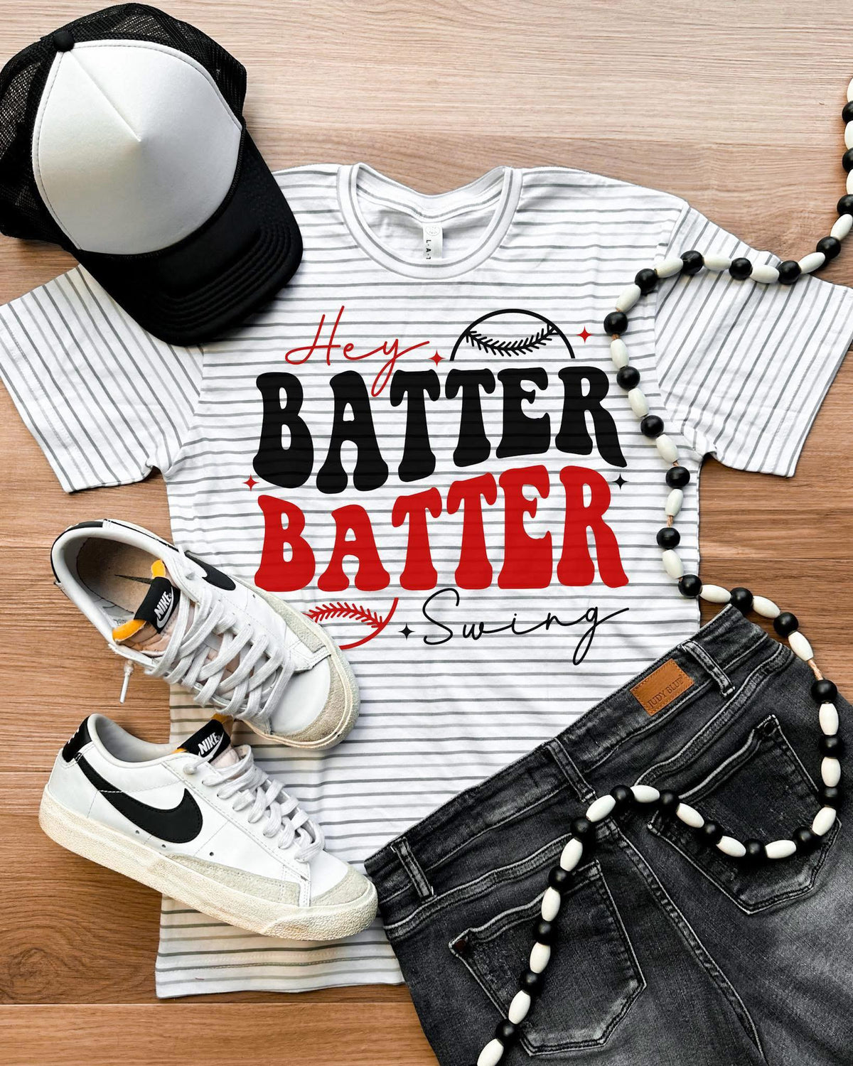 #00882 TShirt Tuesday Hey Batter Batter