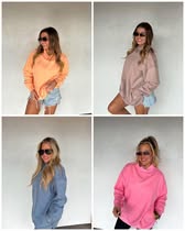 #00886 Spring Mockneck