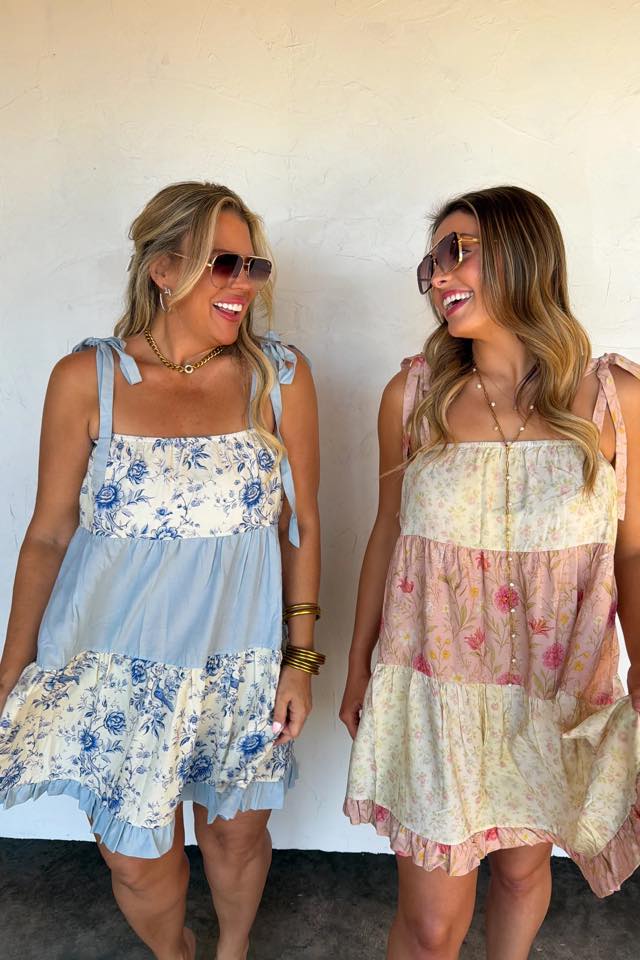 #00925 Tea Party: Garden party floral dress