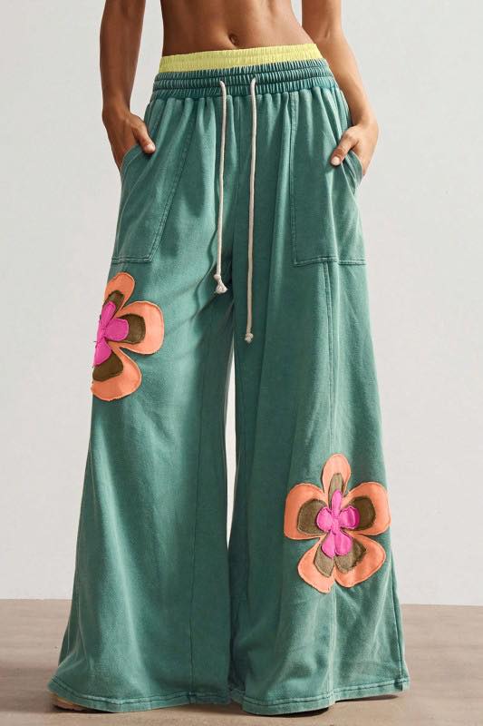 #00930 Patchwork Pants