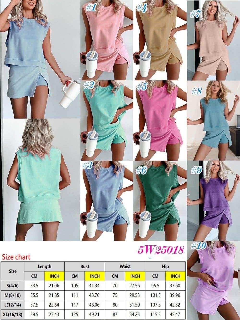 #00953 Cotton summer sets
