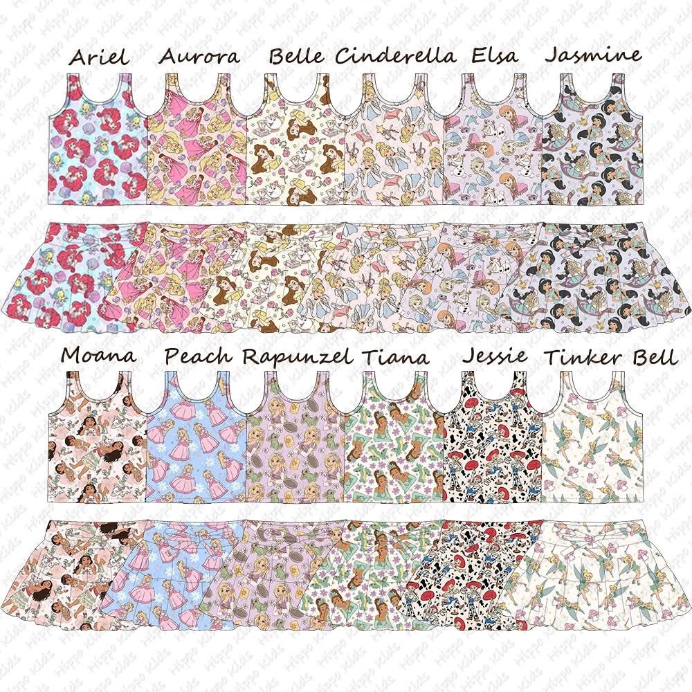 #00985  mesh skirt sets