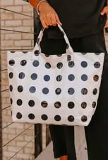 #01063 Polka Dot Party Waterproof Dot Bag