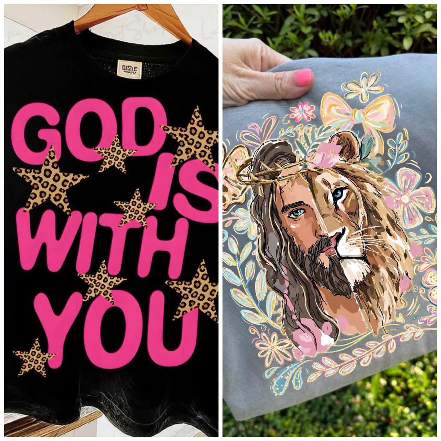 #01066 Faith tees