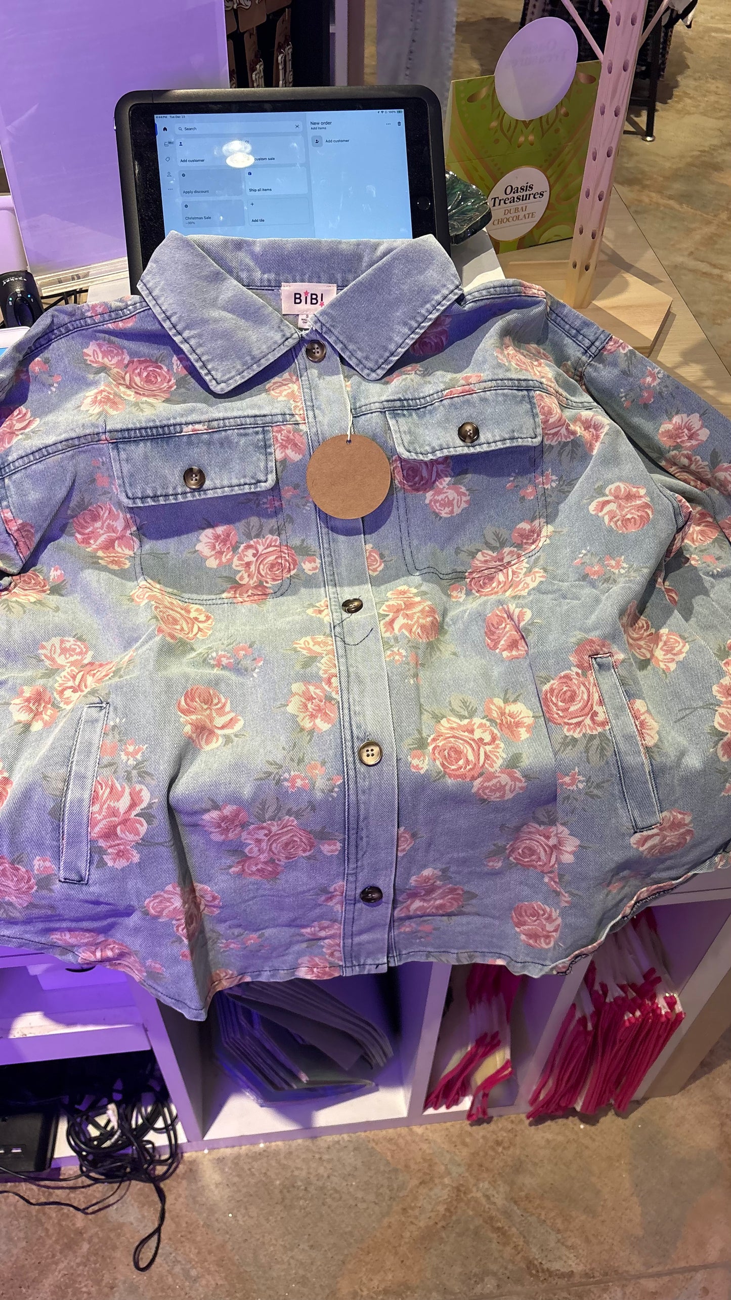 Floral Shacket