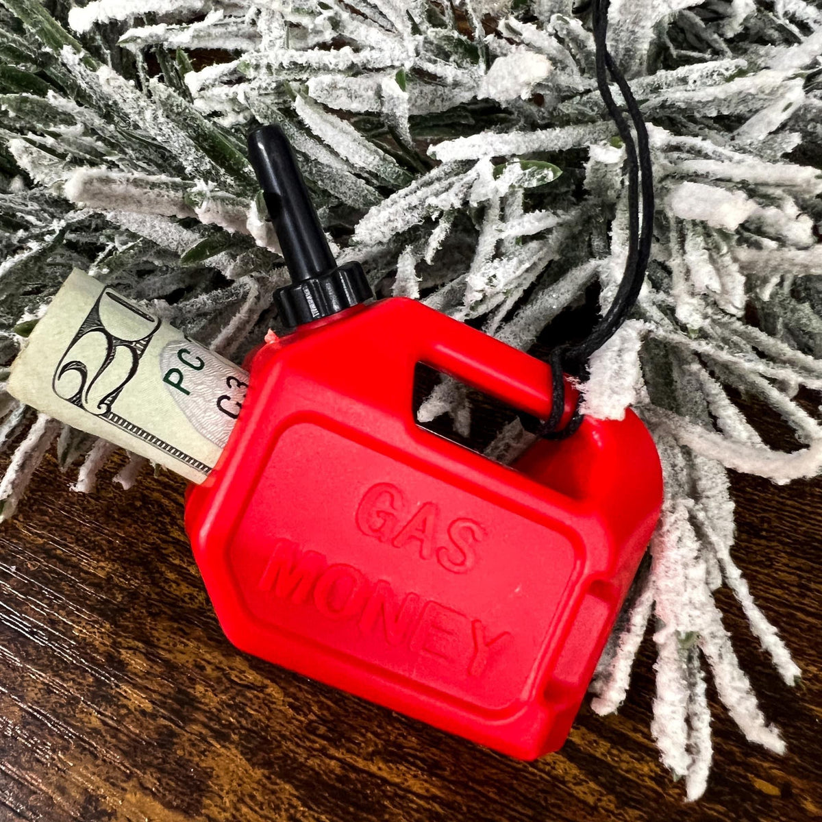 Gas money ornament