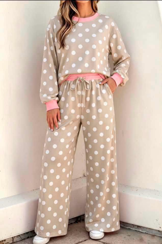 #01116 SSD Khaki dots