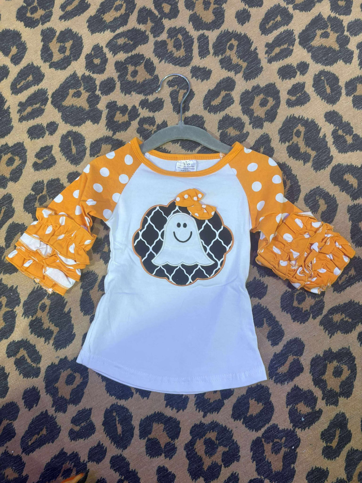 Orange ghost long sleeve