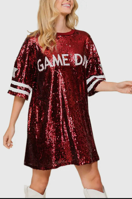 Gameday sequin dress