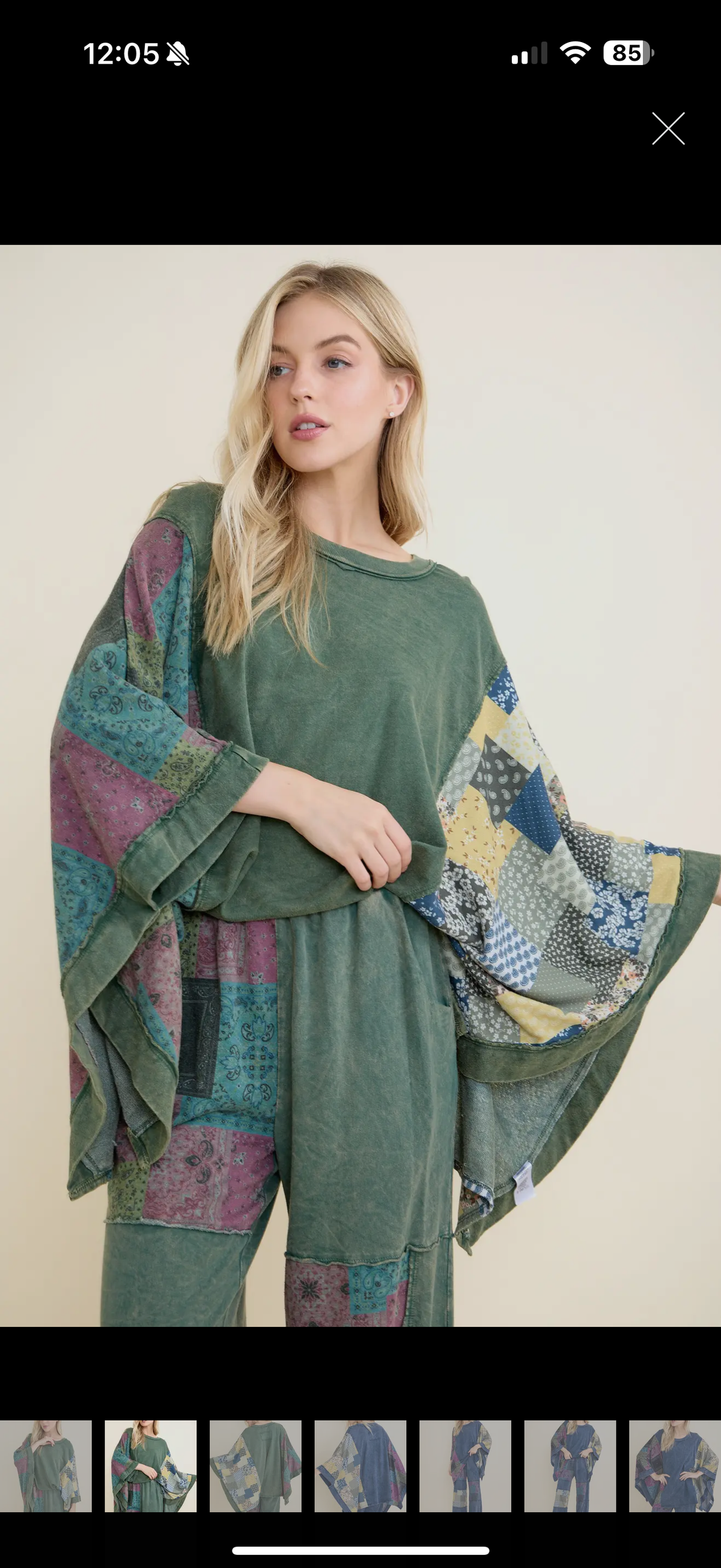 JHer poncho top