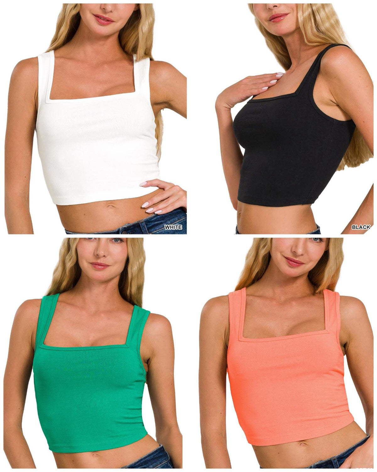 #01050 Square neck tanks
