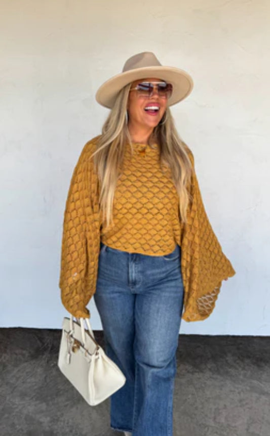Free Spirit Bell Sleeved Top