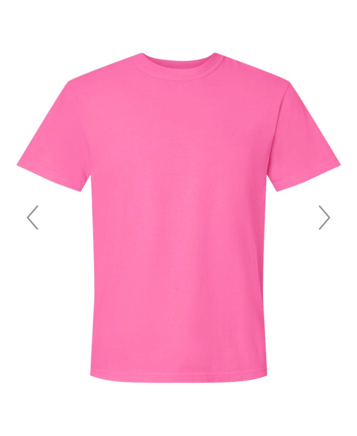 CC tee- neon pink