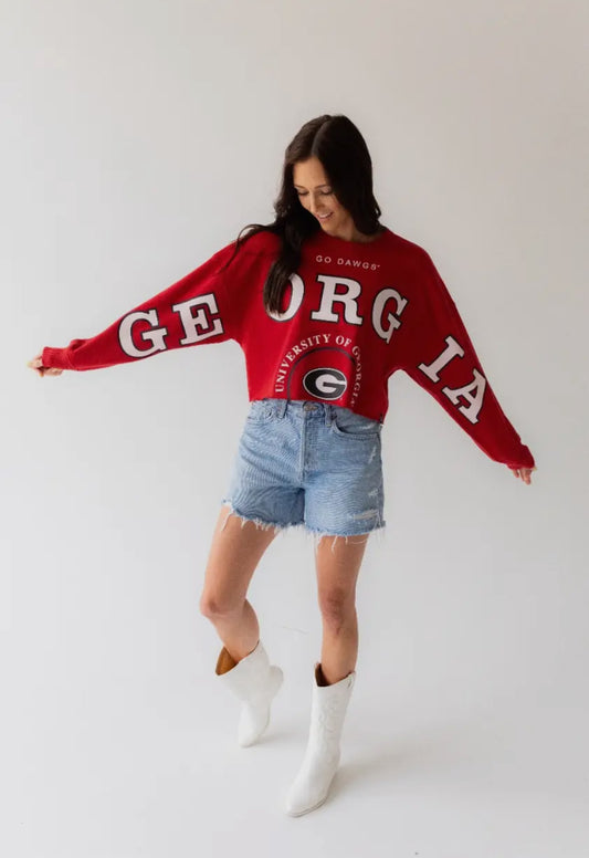Red Georgia Cropped