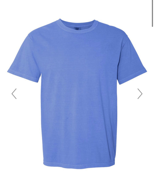 CC tee- Flo Blue