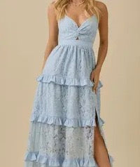 Lace maxi dress